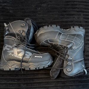 FXR X-Cross Black Women's Winter & Rain Boots